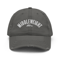 Middleweight Distressed Dad Hat (3 colors)