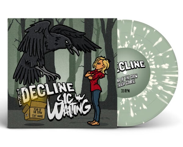 Vinyl 7" Split - The Decline & Sic Waiting - Year Of The Crow/Stay Awake