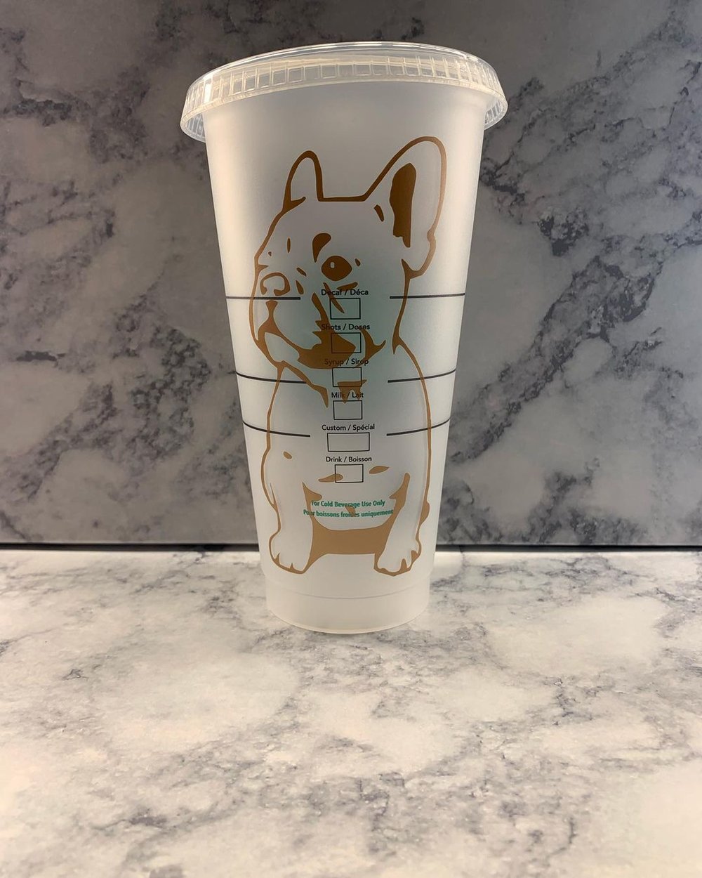 Frenchie Dog Mom Starbucks Cup