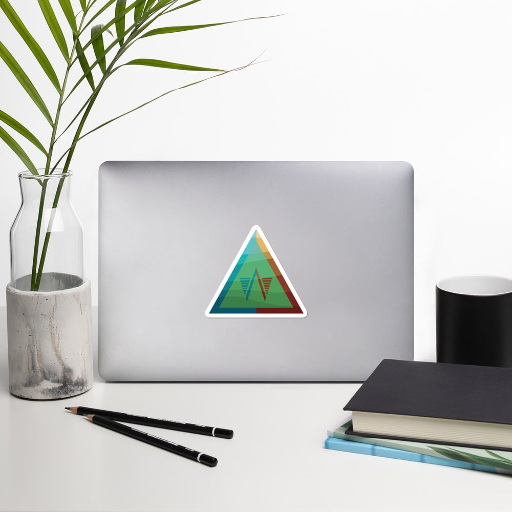 "RGB Pyramid" ANIWAVE Sticker