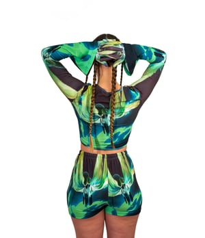 Image of (PRE-ORDER) The Seven Sisters Two Piece Crop Top and Shorts Set