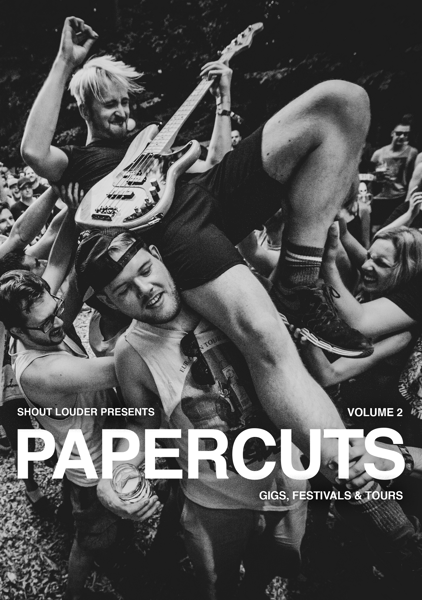 Image of PAPERCUTS #2 - Gigs, Tours & Festivals (Paperback)