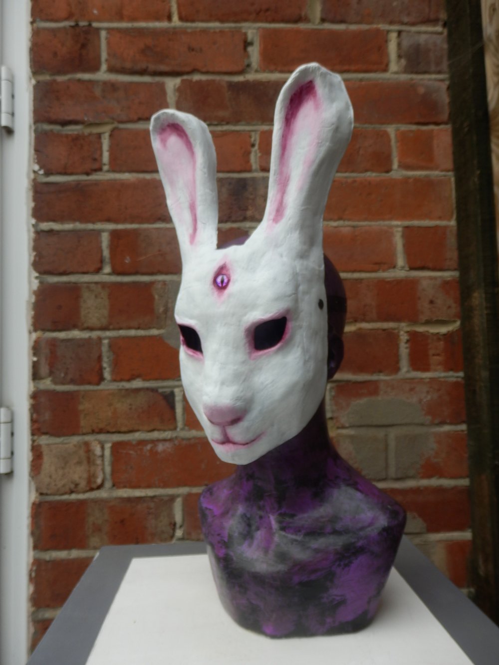 White Rabbit Bunny Mask