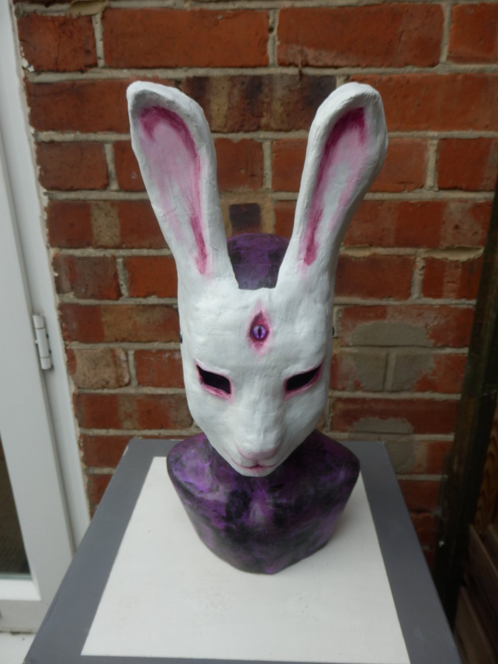 White Rabbit Bunny Mask