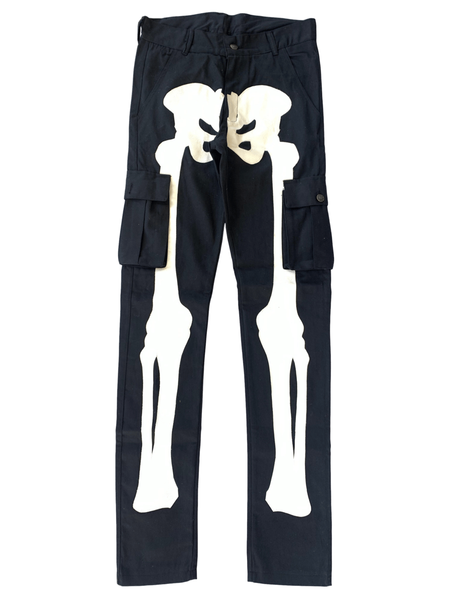 bone utility cargo pants