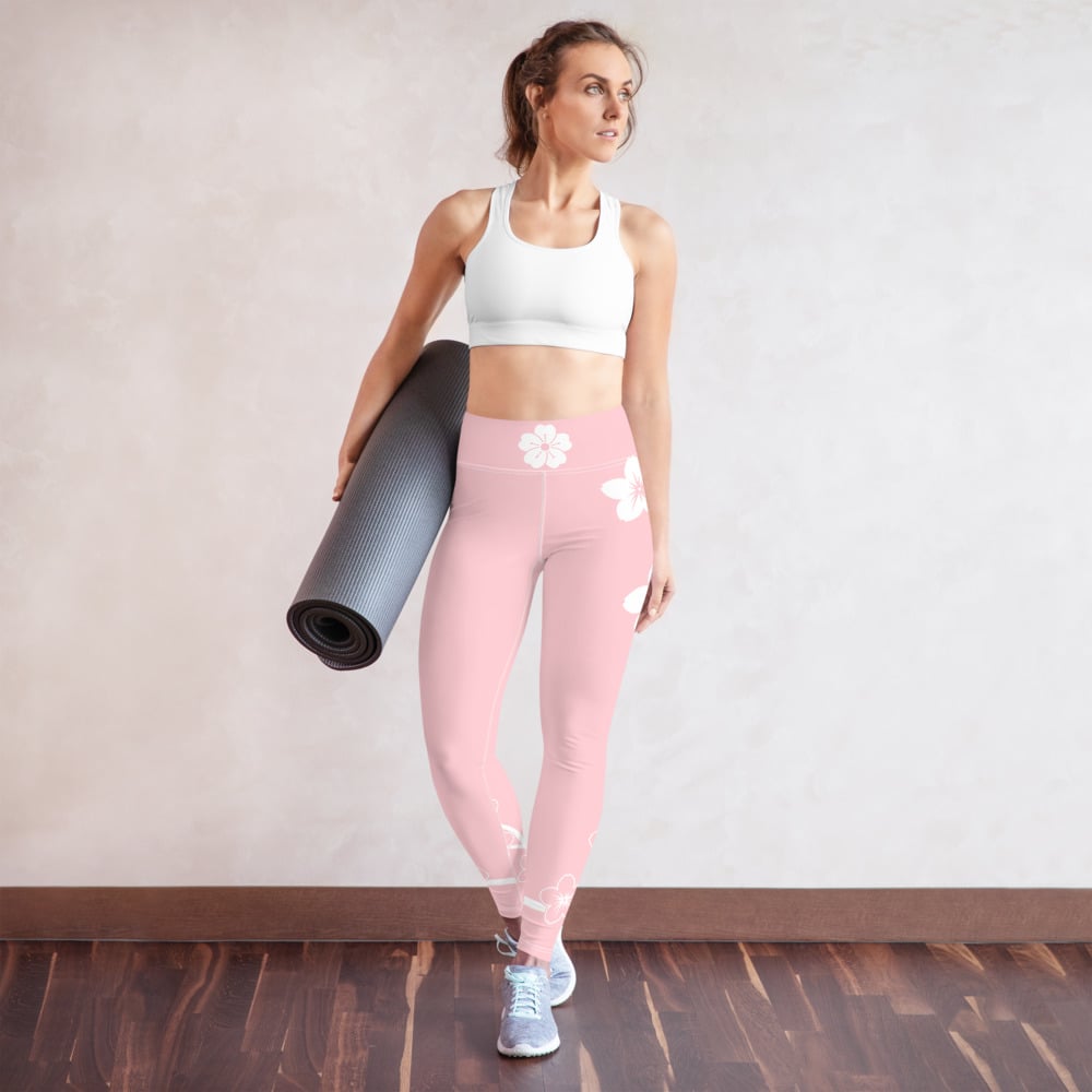 Image of Pink Sakura Leggings