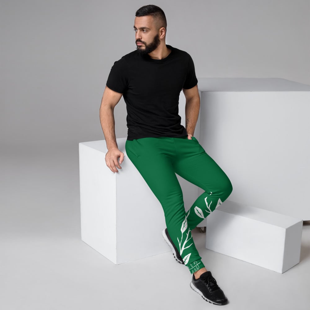 Image of Green Leaf Joggers