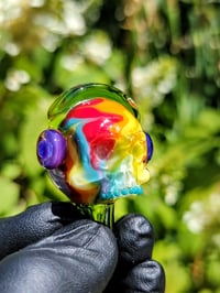 Image 3 of Rainbow SkullRocker Top - Collab with Shelley Sunshine