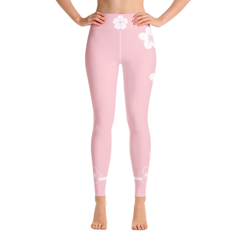 Image of Pink Sakura Leggings