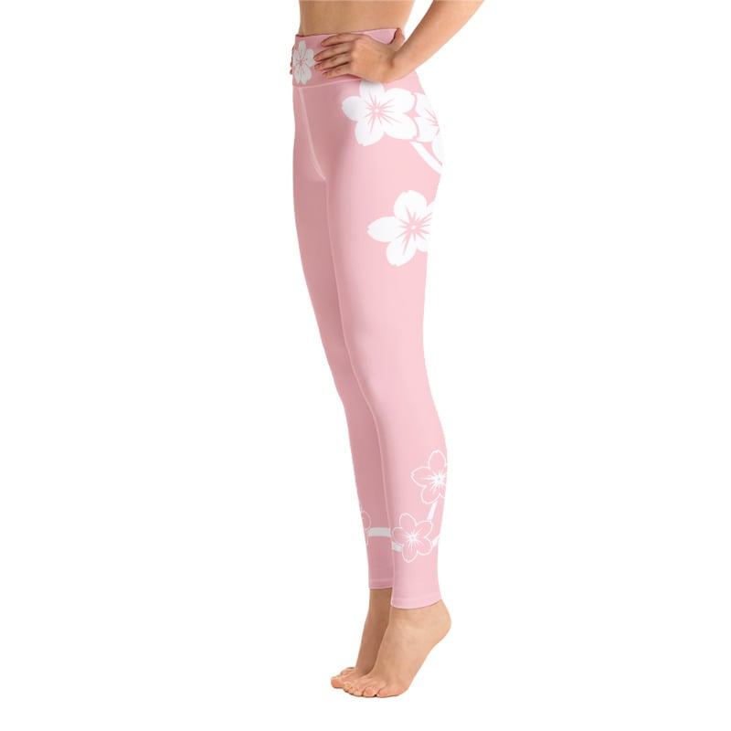 Image of Pink Sakura Leggings