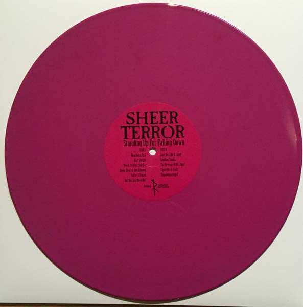 Sheer Terror - Standing up for Falling Down (Purple Edition)