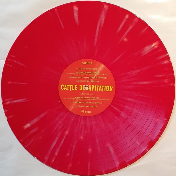 Cattle Decapitation - Human Jerky (Red Splatter vinyl)[UNCLOGGED]