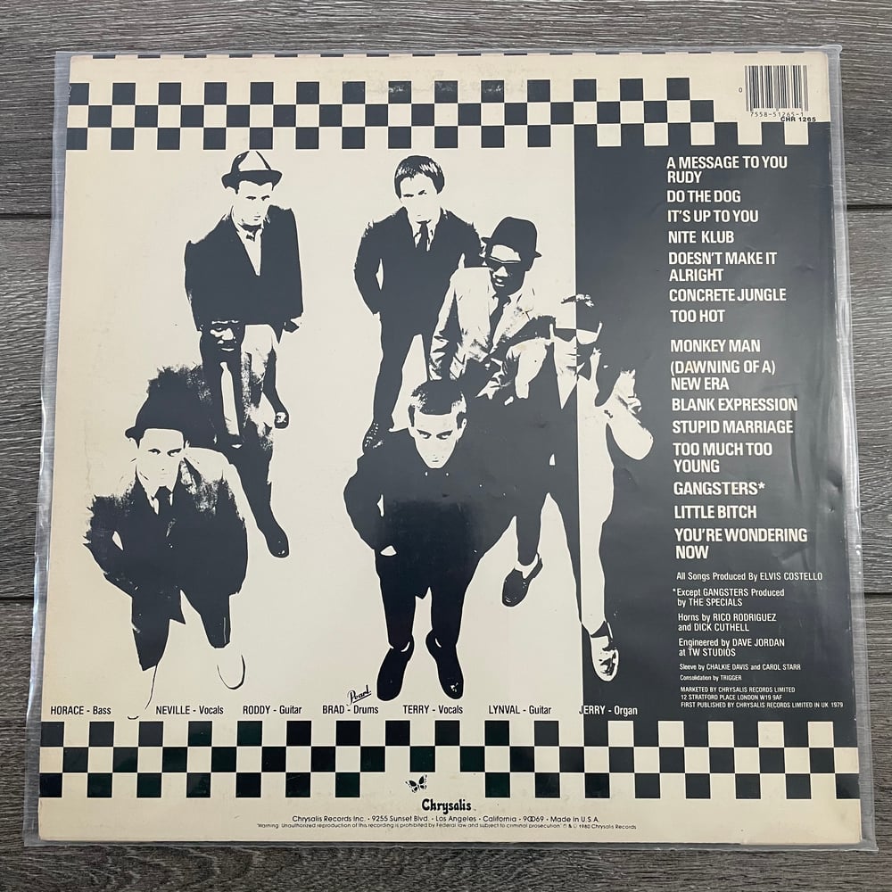 Image of The Specials - Self Titled Vinyl LP