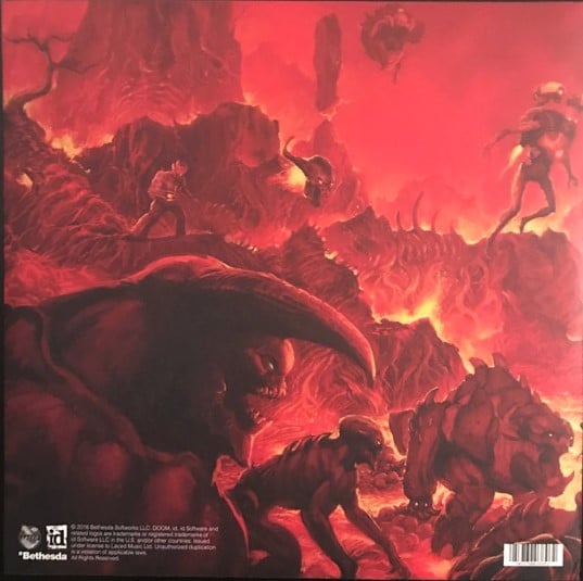 Mick Gordon - Doom (Original Game Soundtrack) 2xLP [Red Translucent]