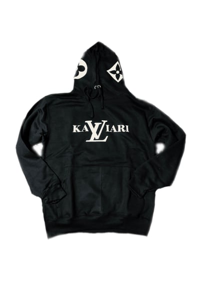 Image of KALVIARI FAUX ORIGINAL PULLOVER HOODIE 