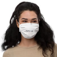 Image 1 of Speak Life face mask