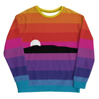 Image 1 of Sleeping Lady Retro "Knit" Sweatshirt