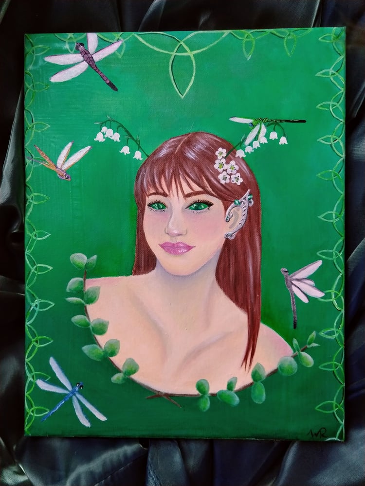 Image of May oil painting