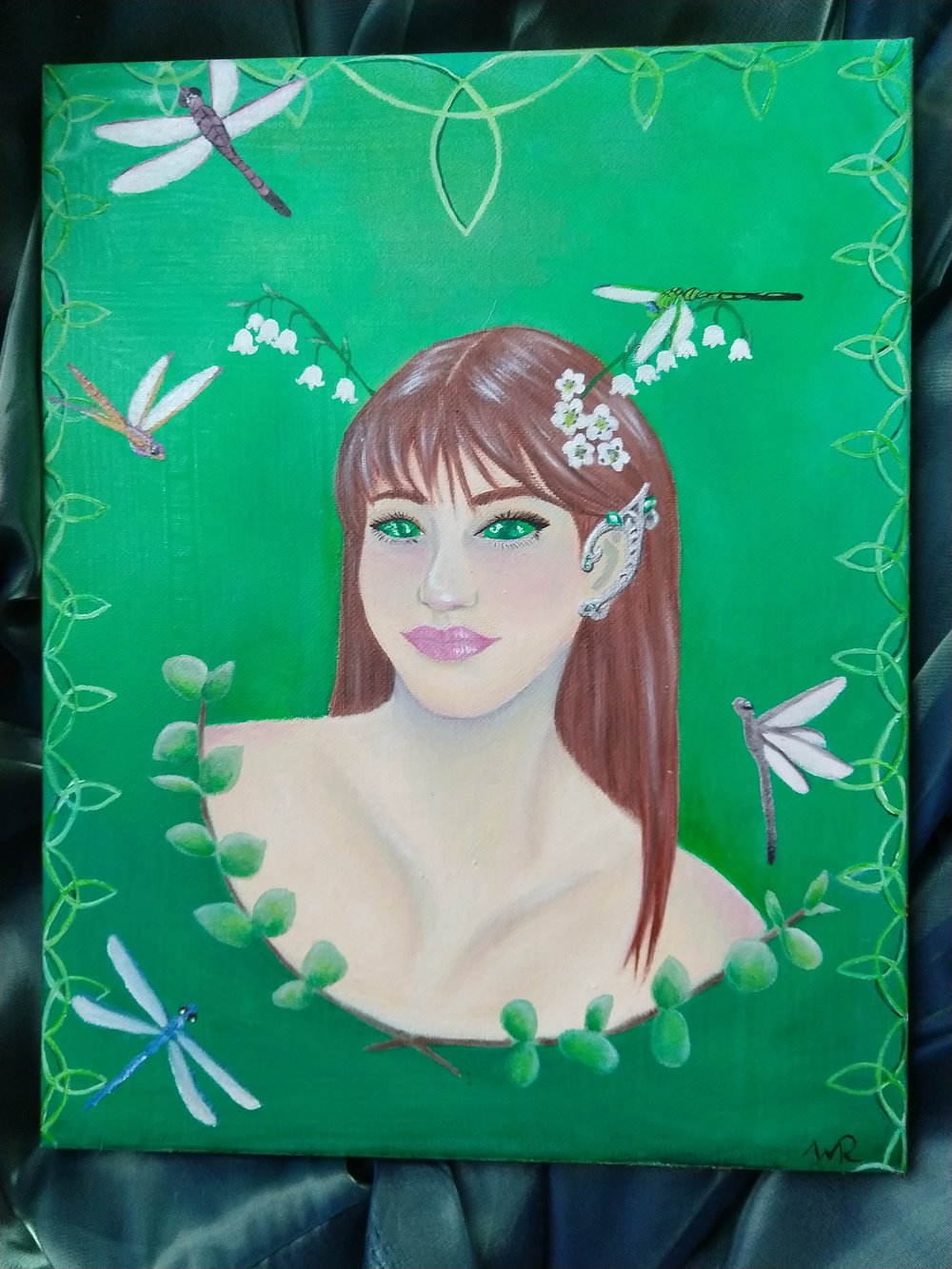 Image of May oil painting