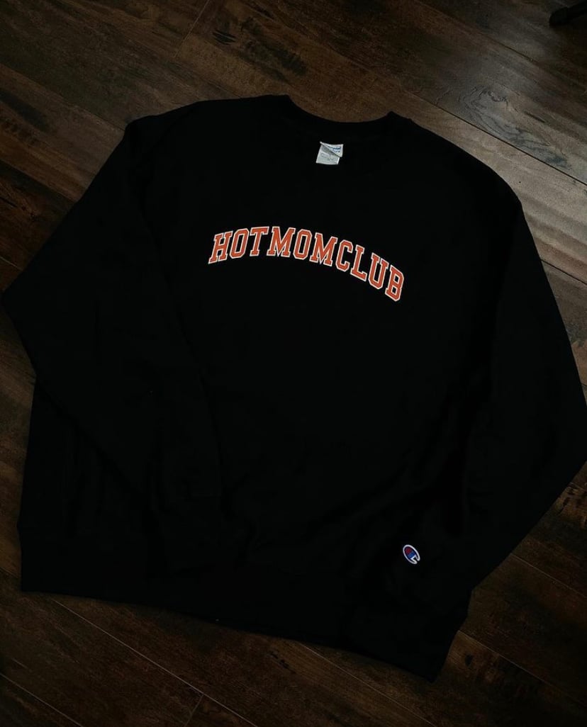 Image of HOTMOMCLUB REVERSE WEAVE CREWNECK