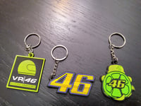 Image 1 of Valentino Rossi #46 The Doctor Keychains