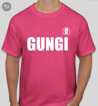 Women’s  Pink/White “GUNGI” Tee 