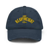 Image 1 of Light Heavyweight Distressed Dad Hat (3 colors)
