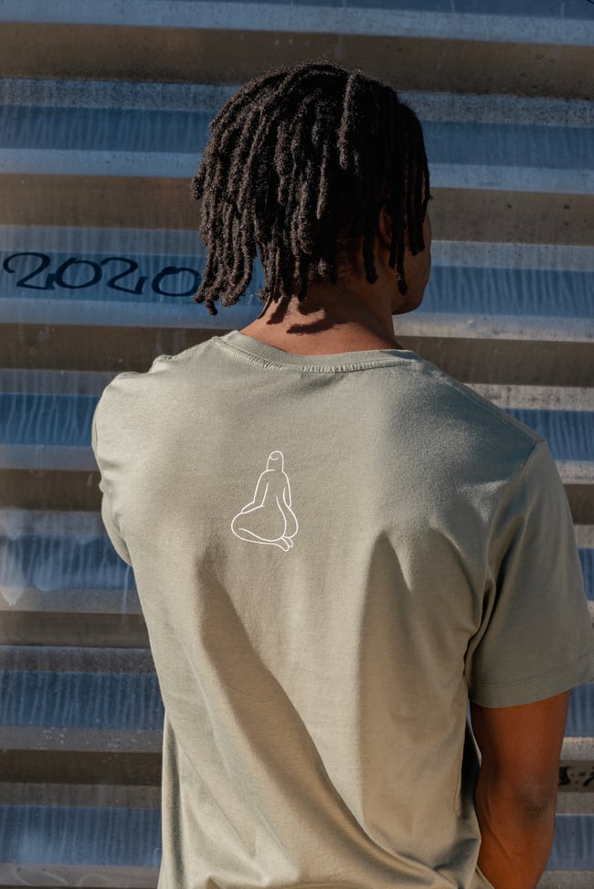 Sage Short Sleeve Blob Babe Tee