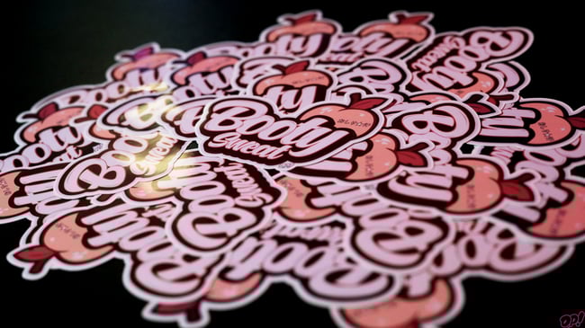 Booty Sweat Sticker