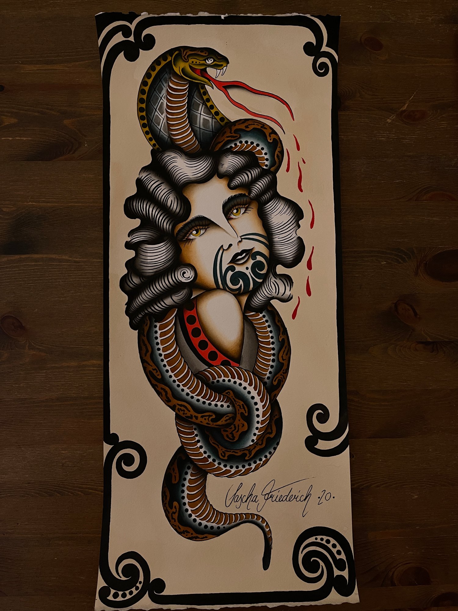 Image of Ta Moko Original Painting