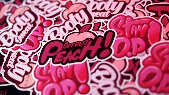 3 Piece Sticker Pack