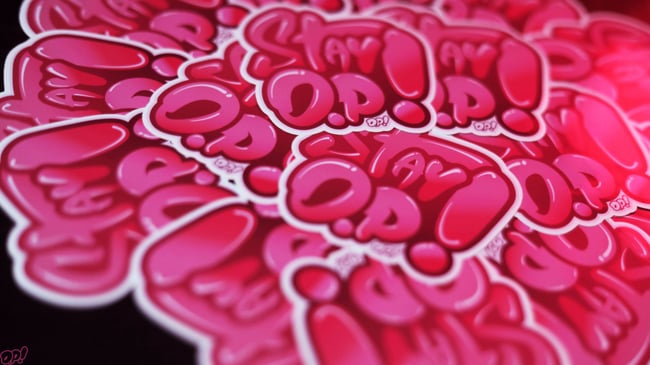 Stay O.P! Sticker