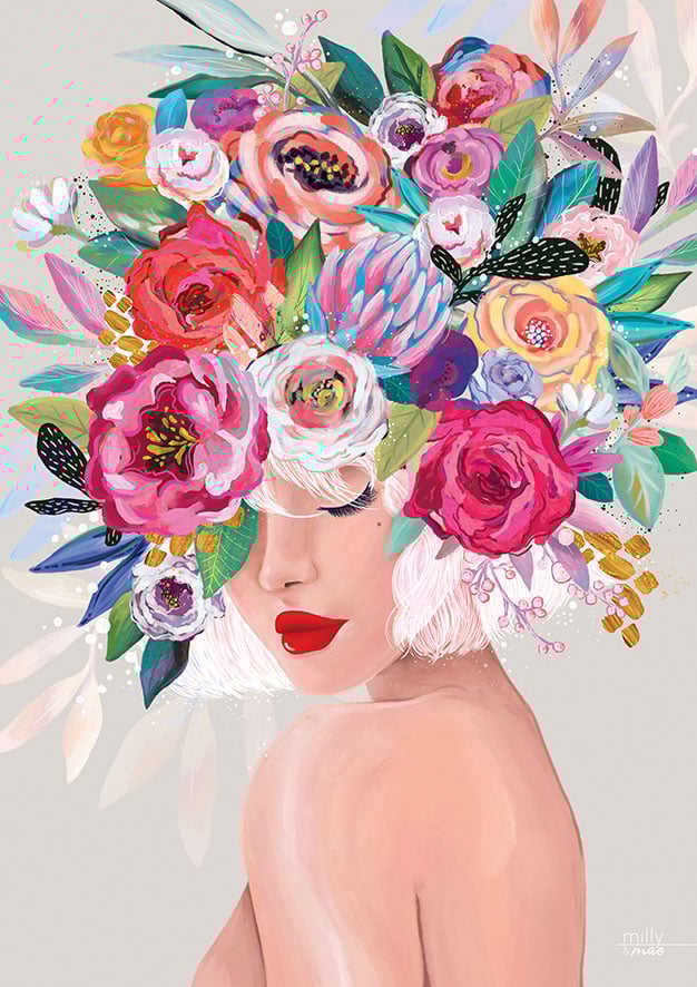 Primrose Stone - Art Print