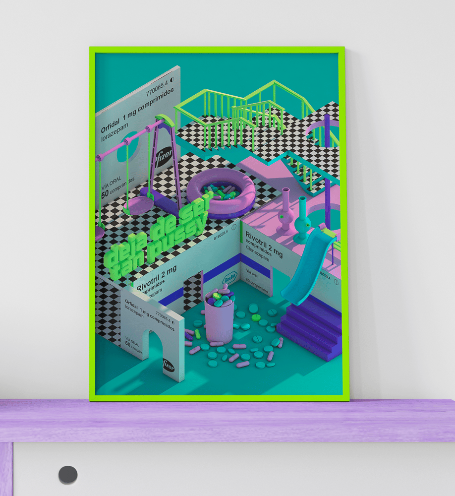 Image of Insane Playground Print