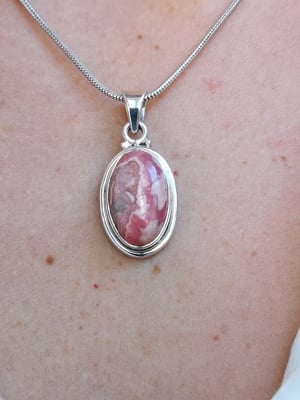 Image of Pendentif rhodochrosite ref. 5847