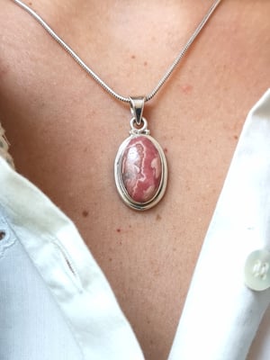 Image of Pendentif rhodochrosite ref. 5847