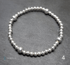 Esme sterling silver round and flat bead bracelets  Image 5