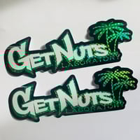 Image 2 of Get Nuts Lab Sparkly Sticker 