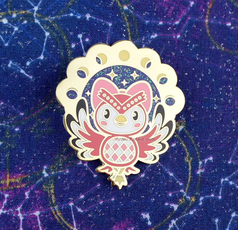 Celeste Enamel Pin