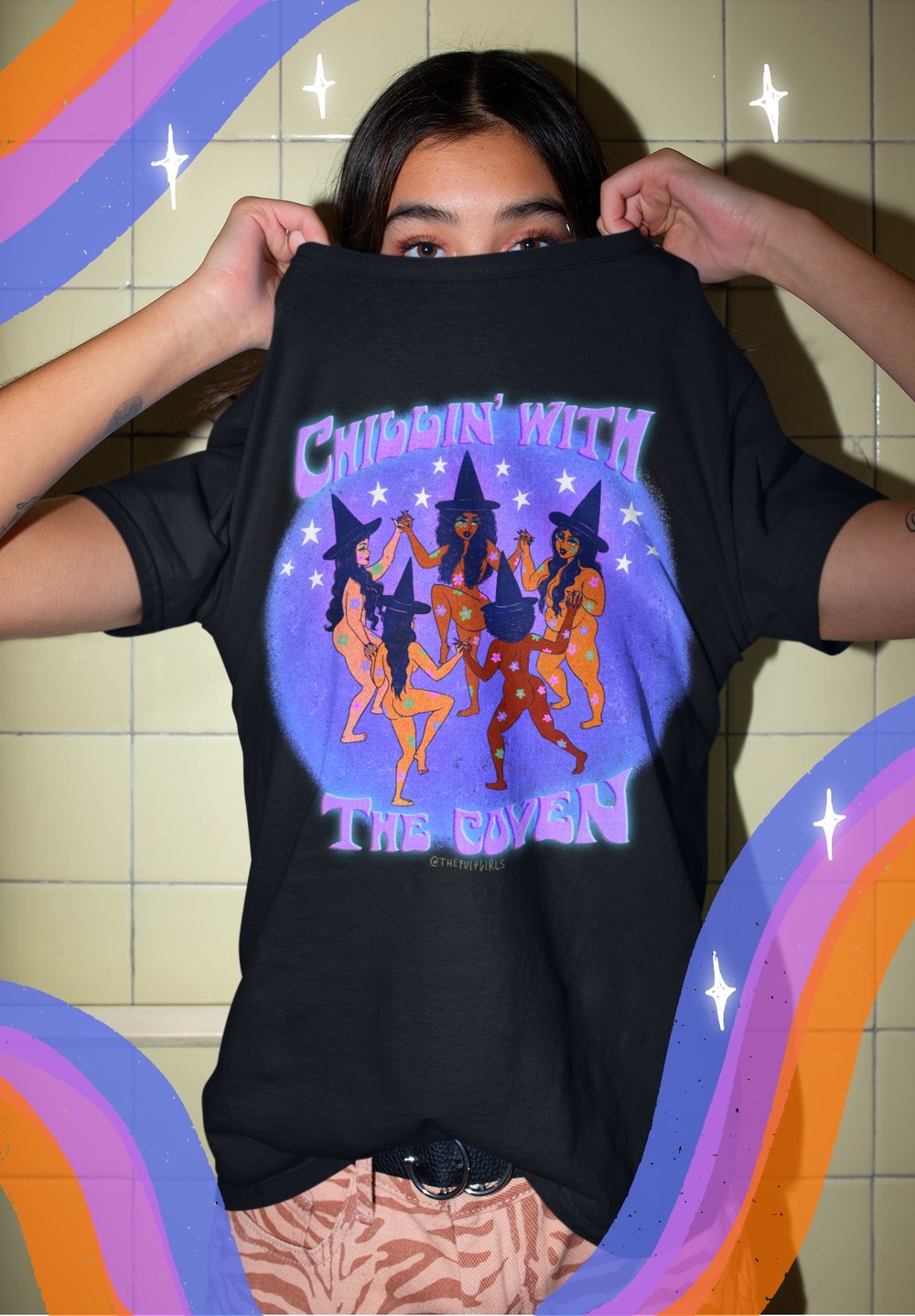 Image of CHILLIN’ WITH THE COVEN TEE