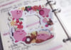 Kirby Dessert Clear Vinyl Sticker