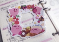 Image 4 of Kirby Dessert Clear Vinyl Sticker