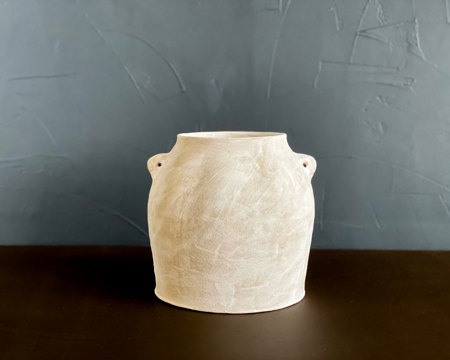 Image of Snowy White Jar
