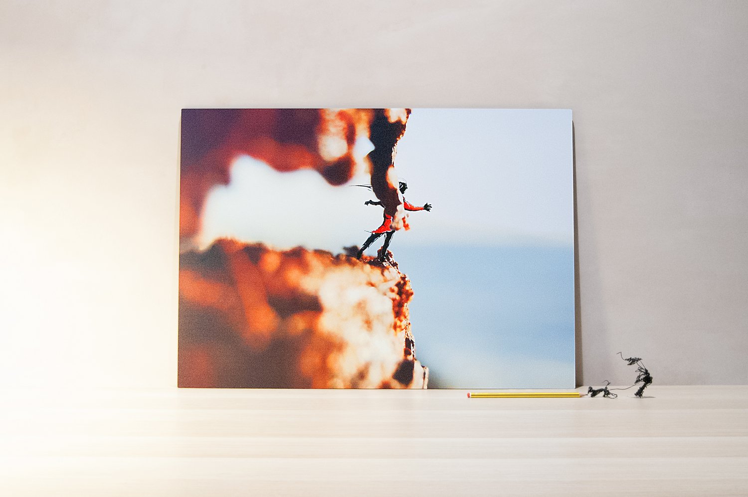 Image of Gulf of the Heart—Signed Aluminium Plate, Print Painting 59.94 x .42.60cm