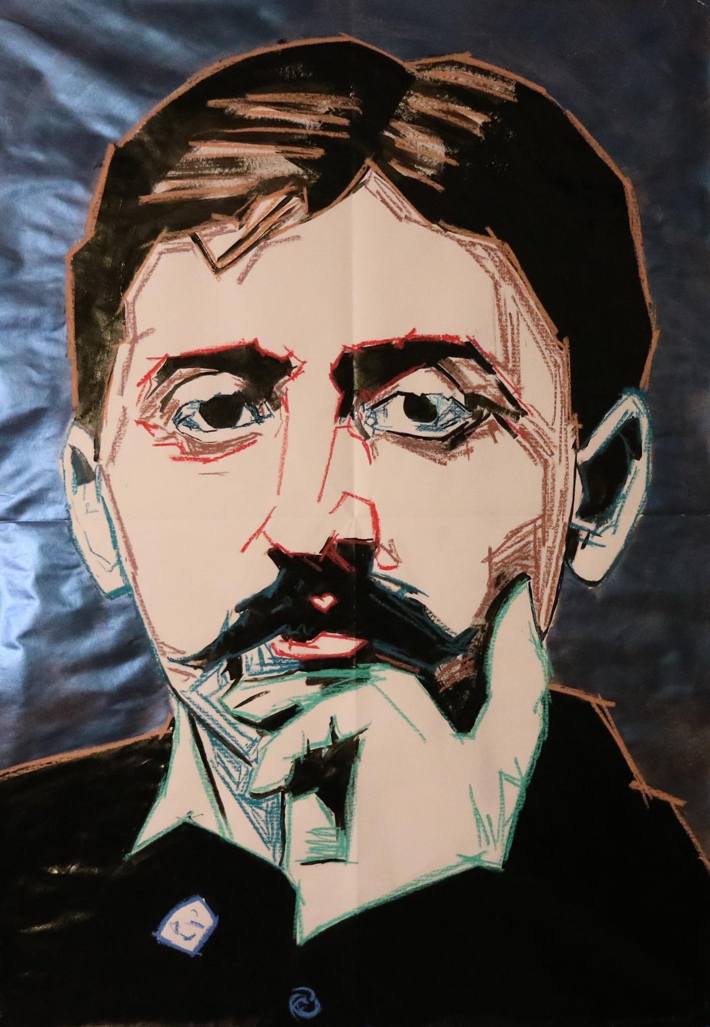 Image of Marcel Proust by Restivo