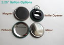 Large Pronoun Buttons | 2.25 inch