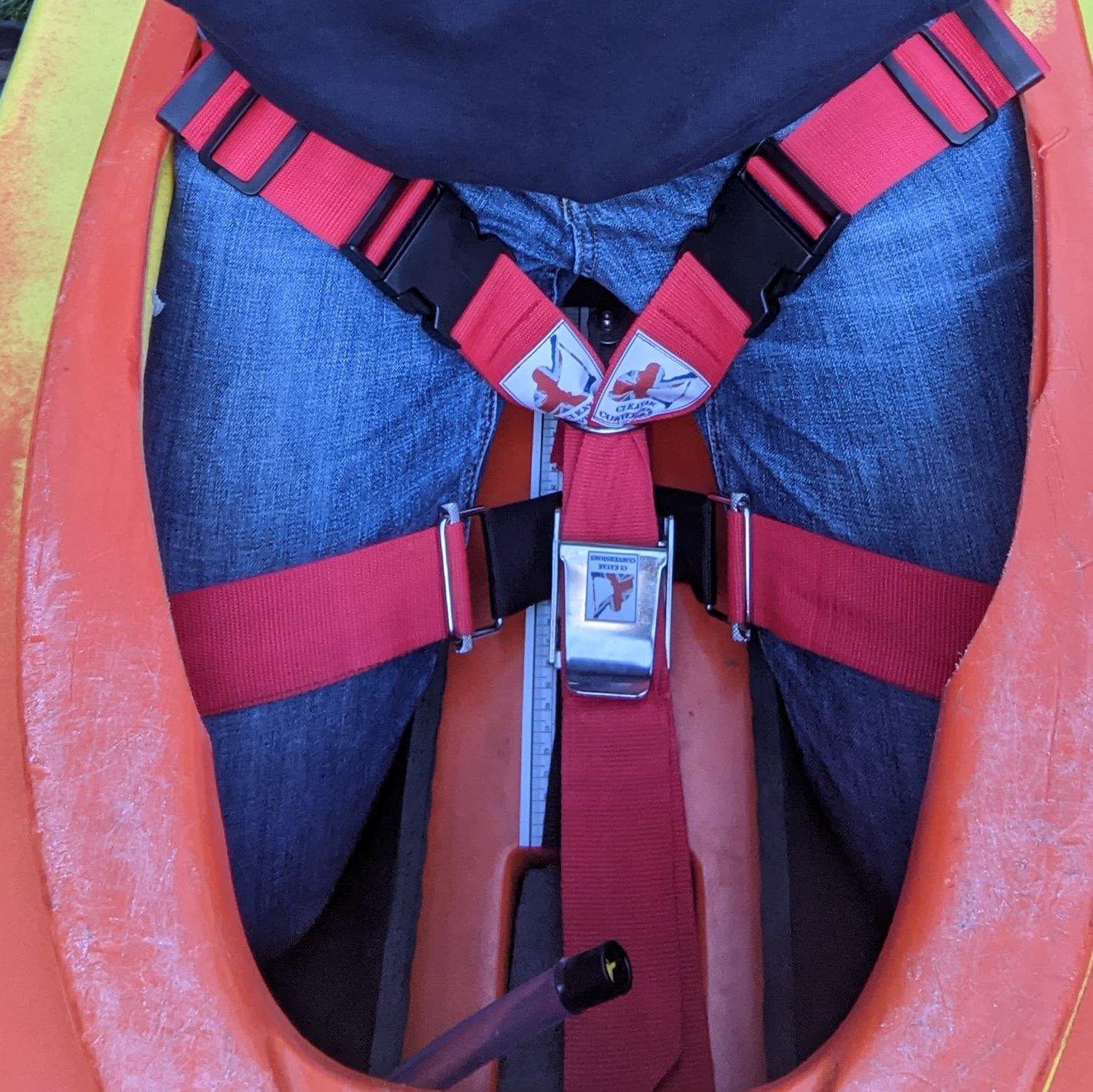 Fully Loaded C1 Thigh Strap Kit C1 Kayak Conversions