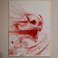 Melissa blood painting 