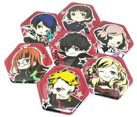 Image 2 of Phantom Thieves Foil Button Pins