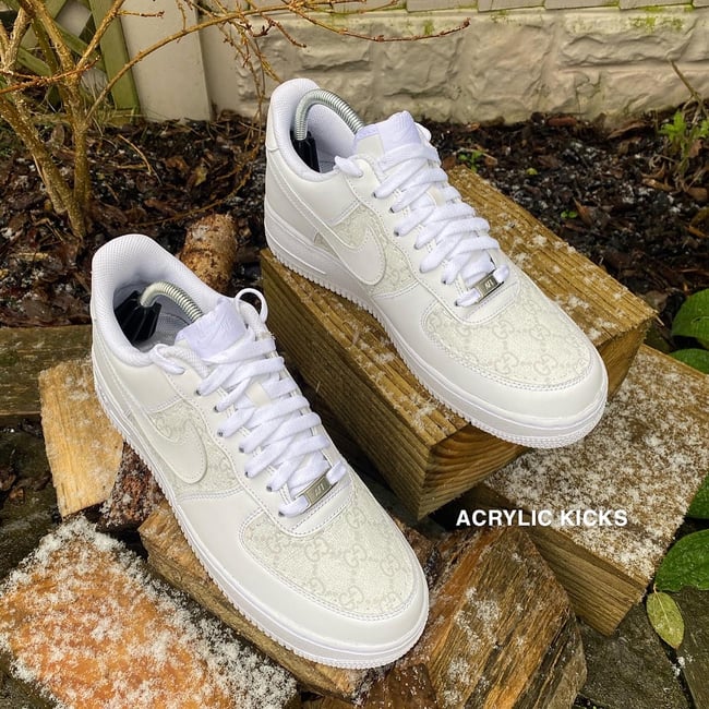 Nike AF1 - Cream Gucci V2